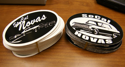 SoCal Novas Sticker